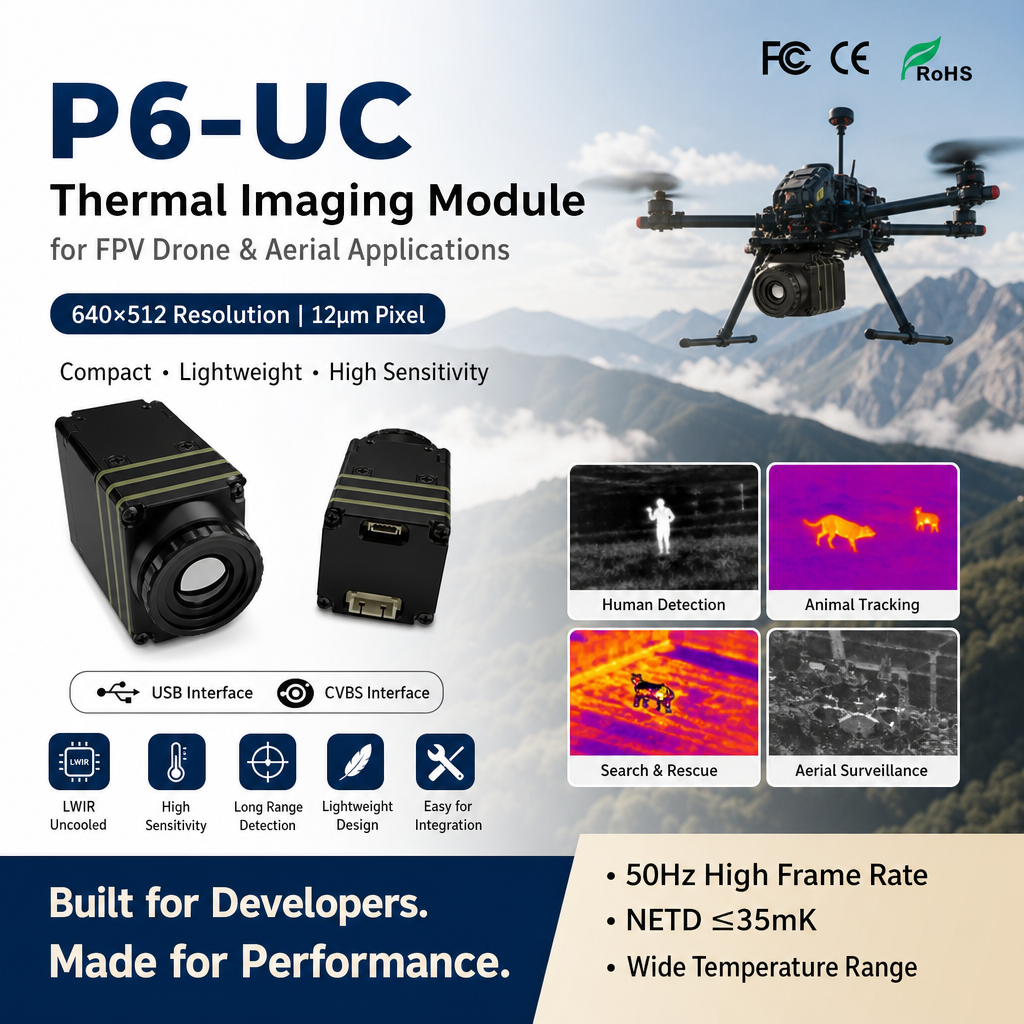 640x512 Thermal Imaging Core L - Drone Thermal Imaging recensione e prezzo