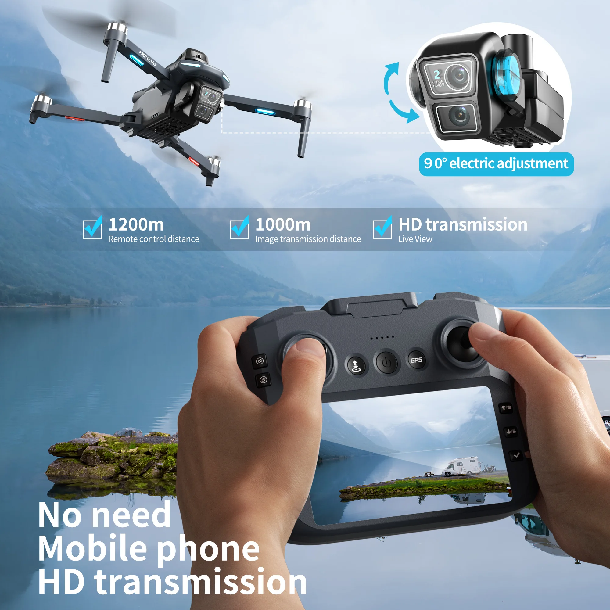 Lenovo XT606 Drone Professiona - Drone Multispectral recensione e prezzo
