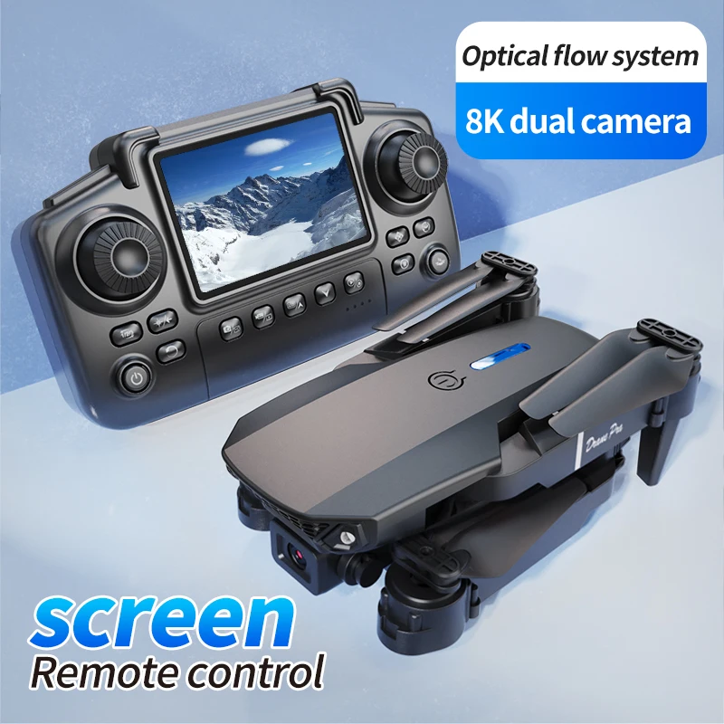 Professional E88 PRO Drone wit - Drone Lidar recensione e prezzo