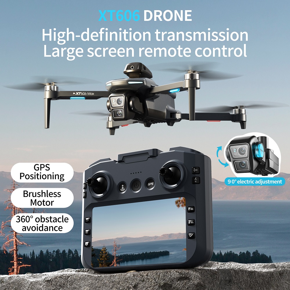XT606 MAX 3 battery Drone 4k 8 - Drone Multispectral recensione e prezzo