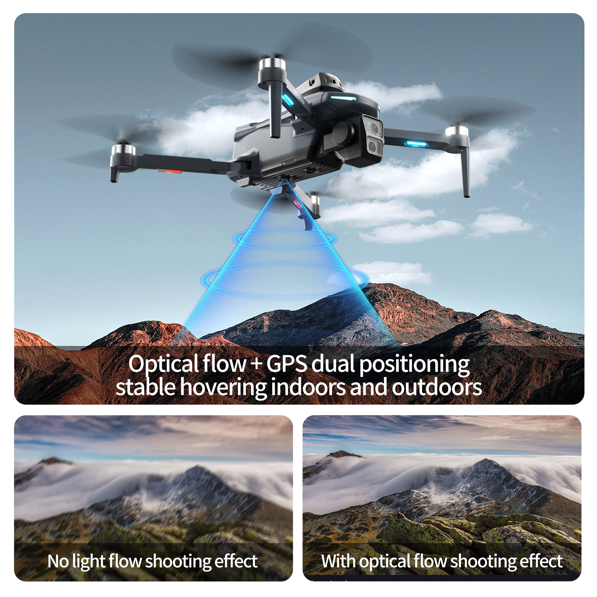 XT606 MAX 3 battery Drone 4k 8 - Drone Multispectral recensione e prezzo