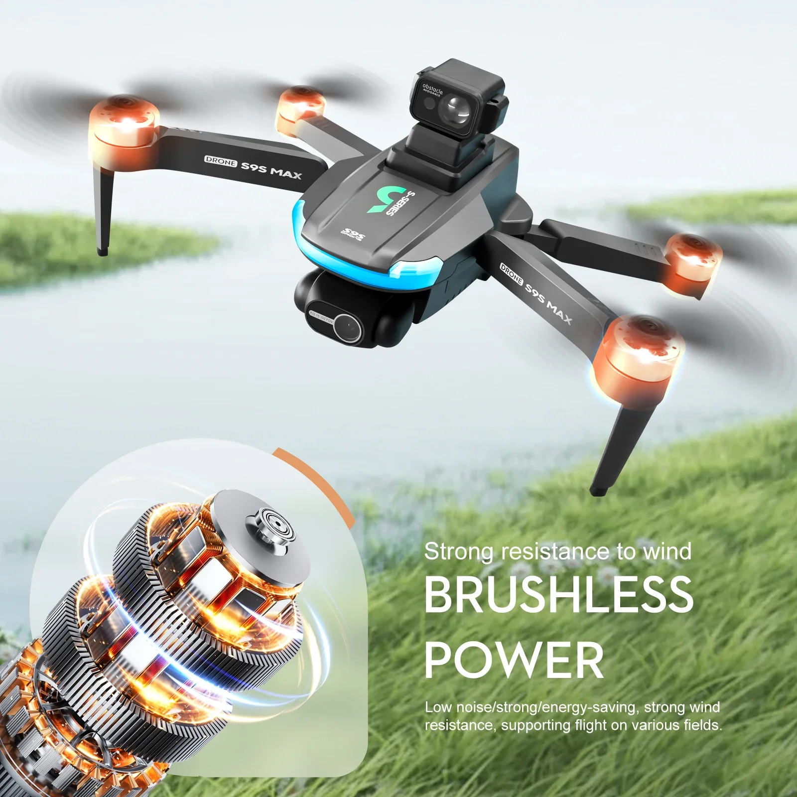 NEW S9S MAX MINI Drone 4K 2-Ax - Drone Lidar recensione e prezzo