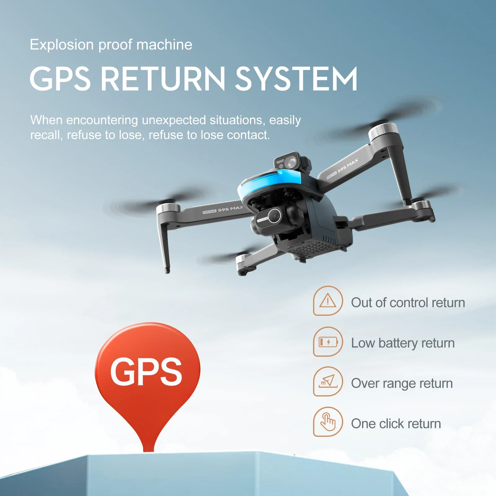 NEW S9S MAX MINI Drone 4K 2-Ax - Drone Lidar recensione e prezzo