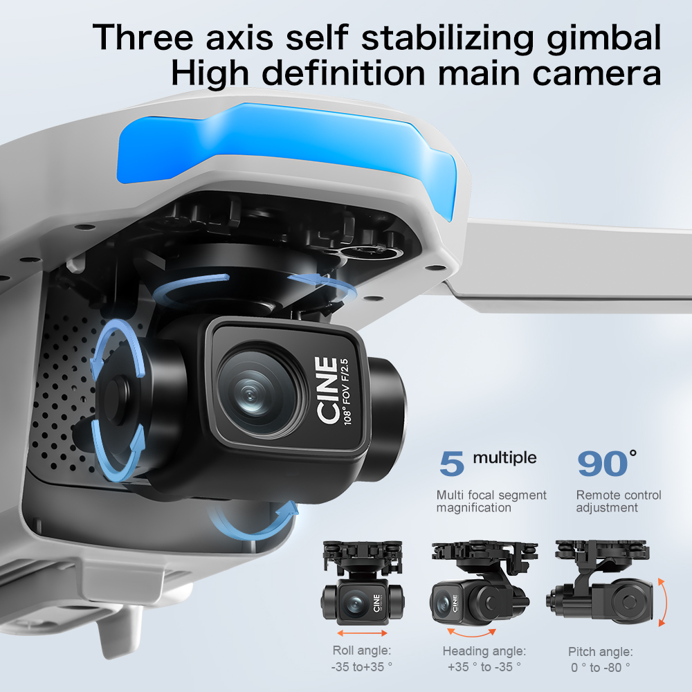 S-X1 MAX GPS Drone with 3-Axis - Drone Multispectral recensione e prezzo