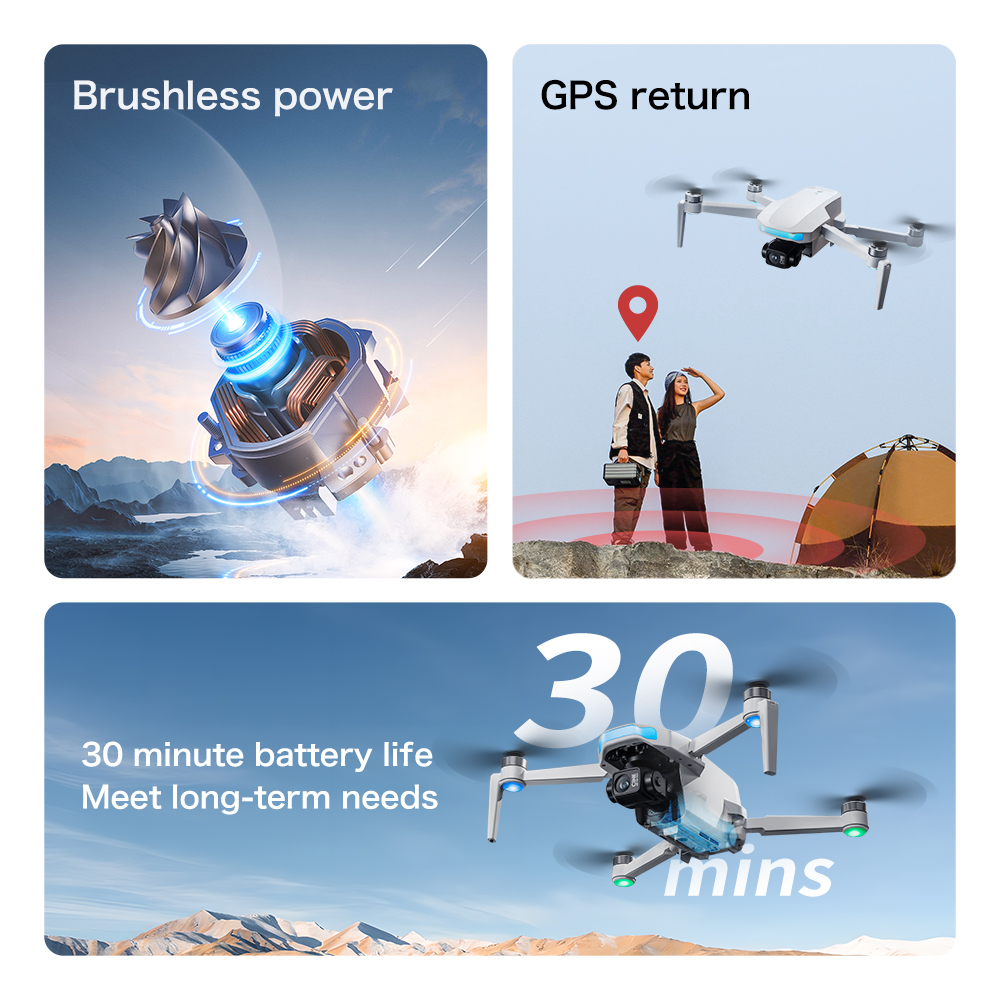 S-X1 MAX GPS Drone with 3-Axis - Drone Multispectral recensione e prezzo