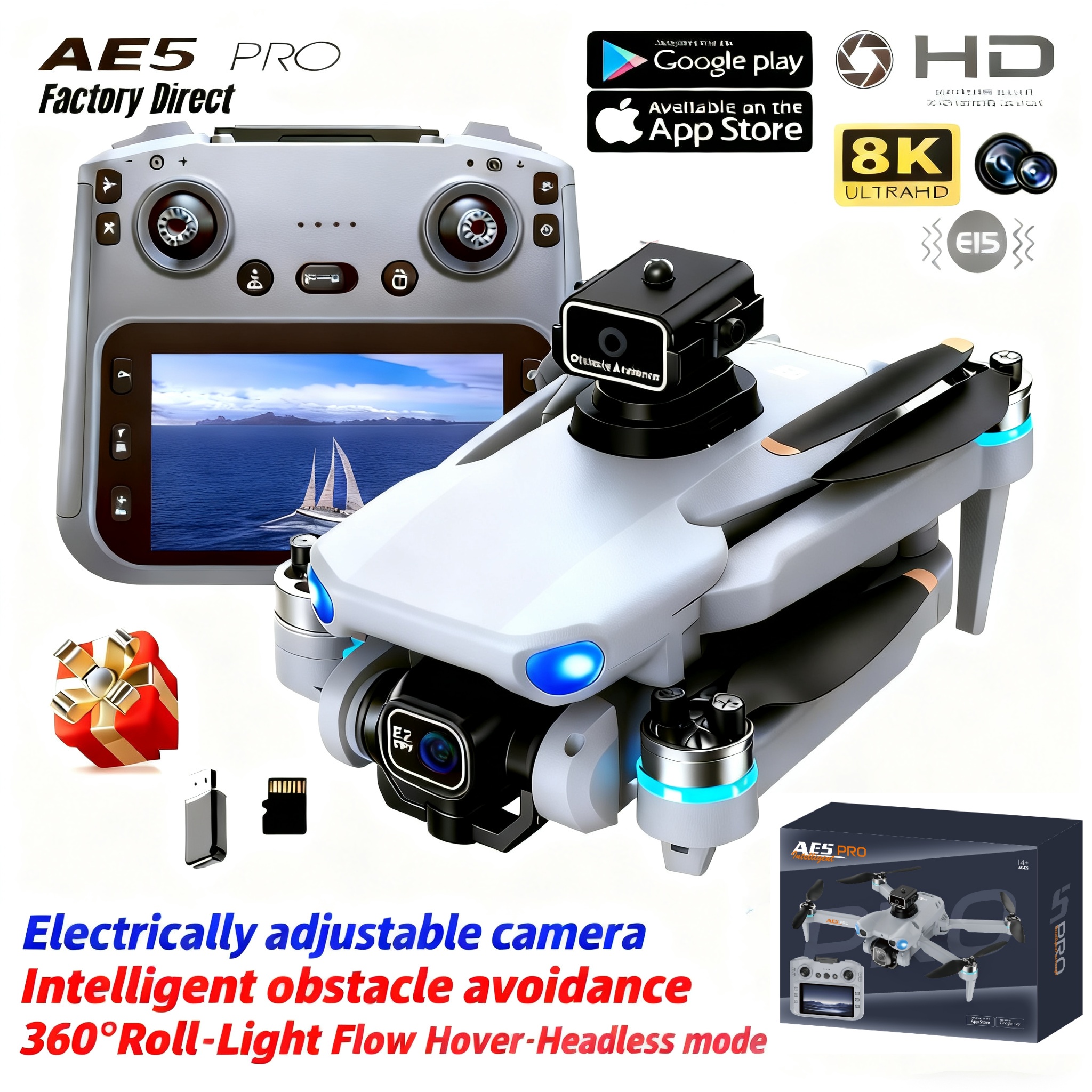 2026 New AE5 Pro Drone 8K HD 4 - Drone Photogrammetry recensione e prezzo