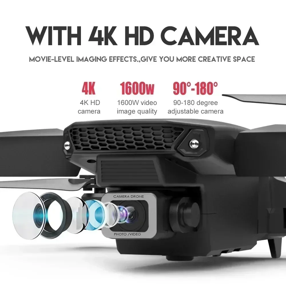 E88 Pro WIFI FPV Drone Wide An - Drone Lidar recensione e prezzo