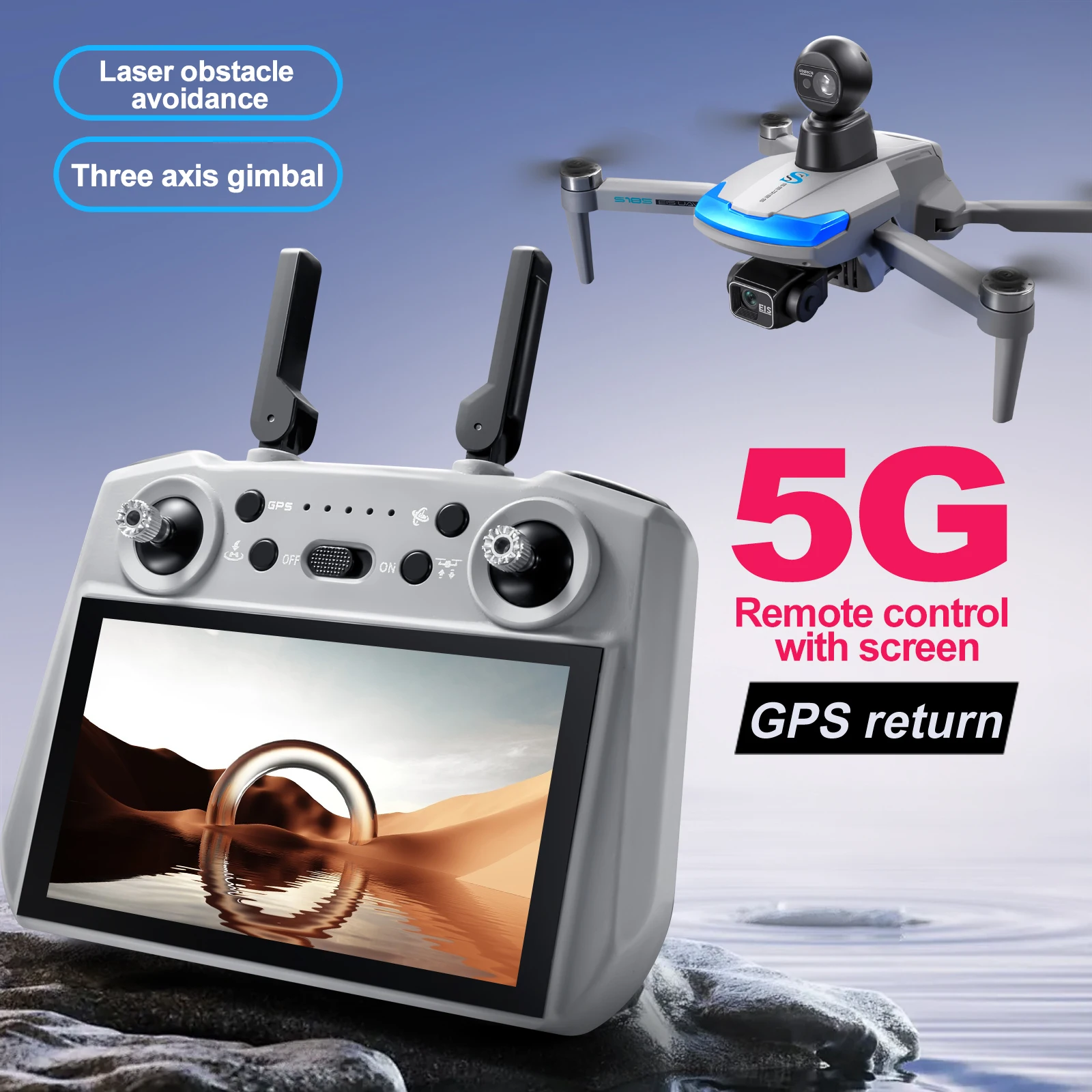 S185 Professional Drone 2.7K H - Drone Mapping recensione e prezzo