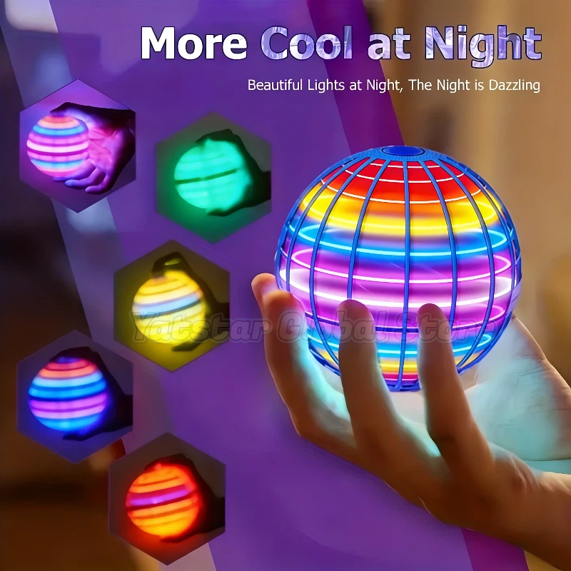 LED Light Up Flying Orb Boomer - Drone Aerial Photography recensione e prezzo