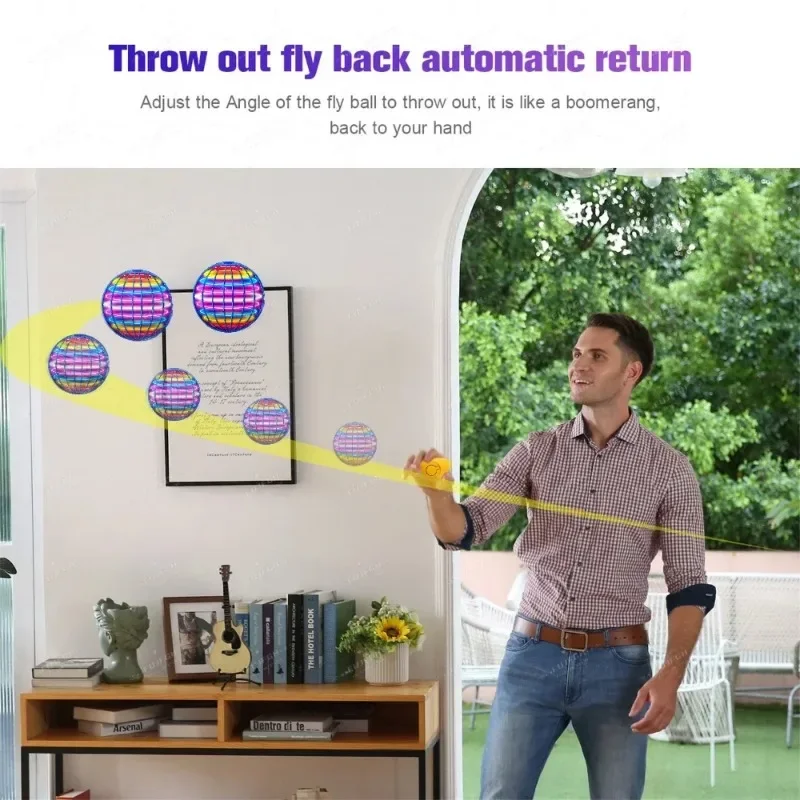 LED Light Up Flying Orb Boomer - Drone Aerial Photography recensione e prezzo