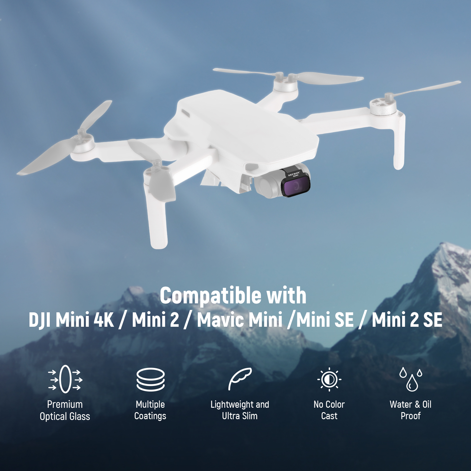 NEEWER 6 Pack ND CPL Filters F - Drone Ndvi recensione e prezzo