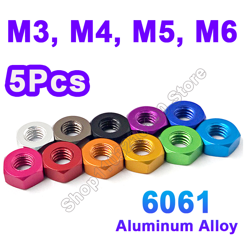 5pcs M3 M4 M5 M6 Anodized Colo - Drone 3D Modeling recensione e prezzo