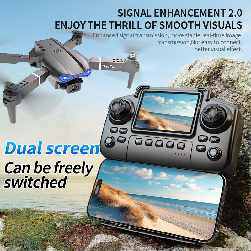 E99 PRO Drone Screen Control A - Drone Lidar recensione e prezzo