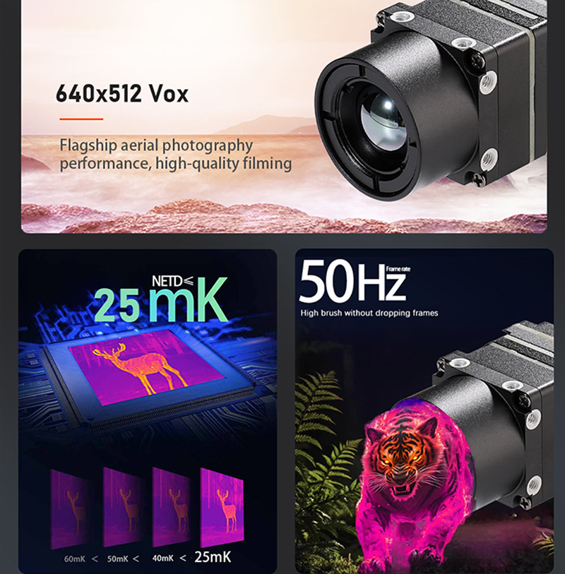 New Arrival 640x512 FPV Drone  - Drone Thermal Imaging recensione e prezzo