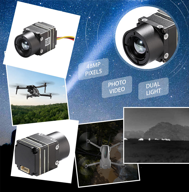 New Arrival 640x512 FPV Drone  - Drone Thermal Imaging recensione e prezzo