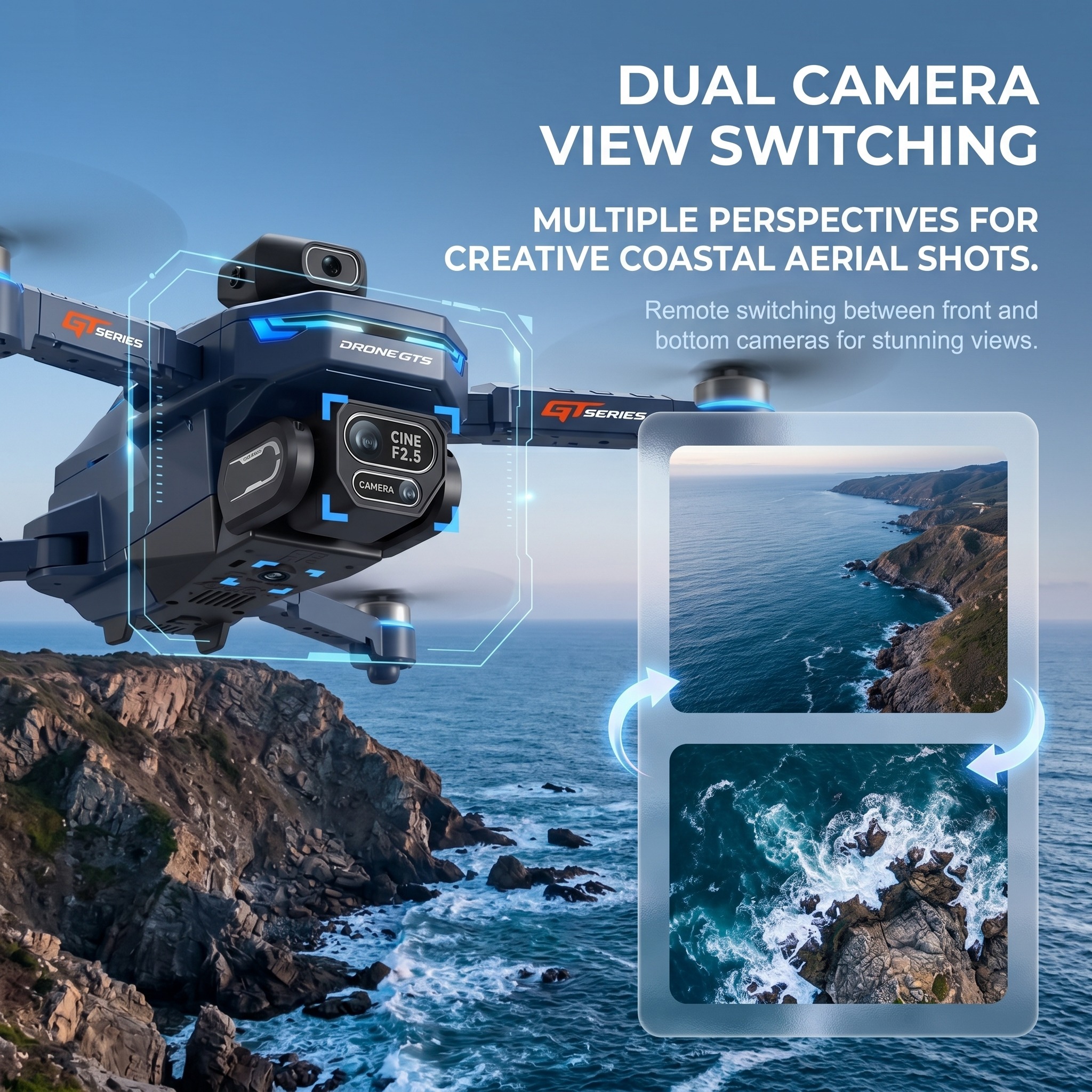 New Drone GT8 8K Professional  - Drone Photogrammetry recensione e prezzo